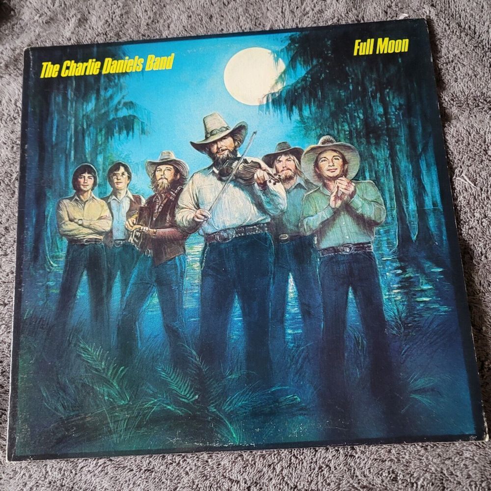 The‎ Charlie Daniels Band Full Moon Vinyl Record LP 1980 Epic FE 36571